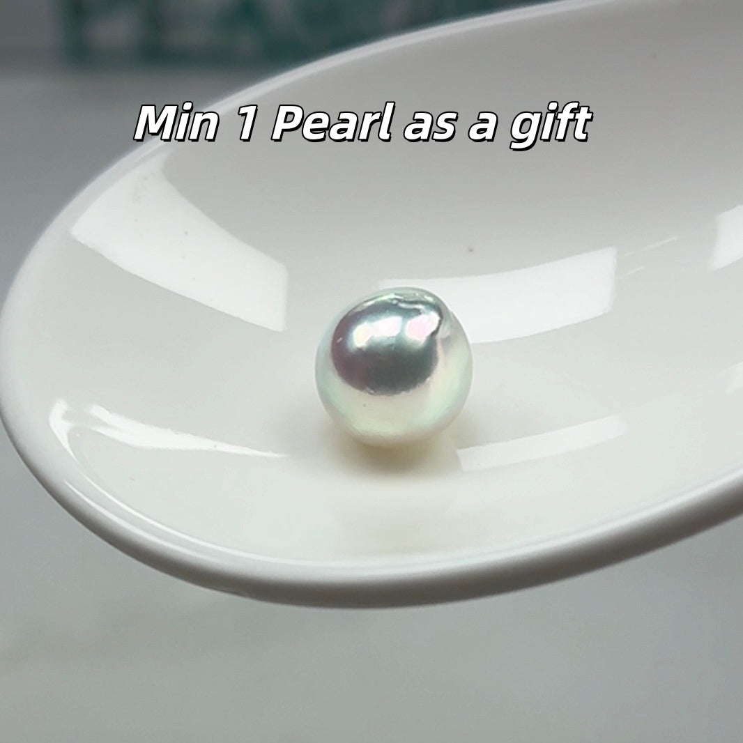 Pearl Earrings  with  Freshwater pearl gift  (20 pearls) [Open in live]｜Freshwater  Pearl  Earrings